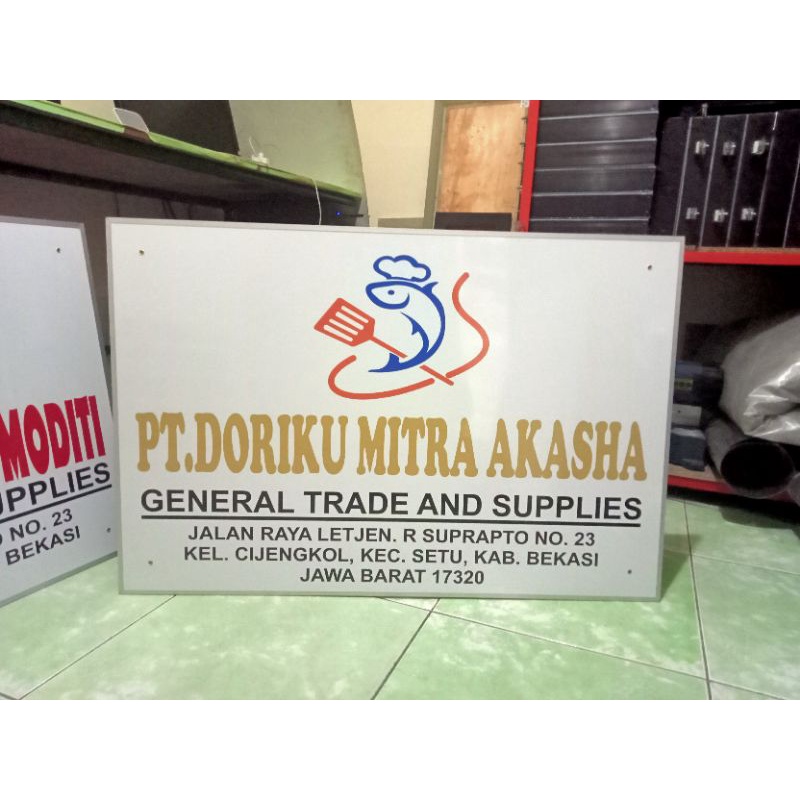 Papan Nama Toko